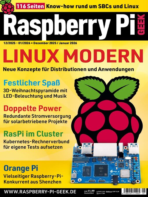Title details for Raspberry Pi Geek by Computec Media GmbH - Available